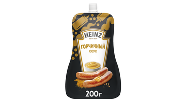 Изображение товара Соус Heinz Горчичный дой-пак 200 г