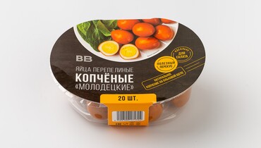 Изображение товара Яйца перепелиные копченые "Молодецкие"