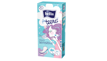 Изображение товара Прокладки ежедневные Bella Panty Sensitive for teens ультратонкие 20 шт