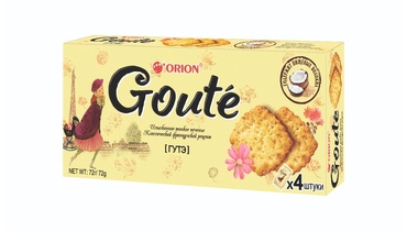 Изображение товара Печенье Orion Goute затяжное 72 г